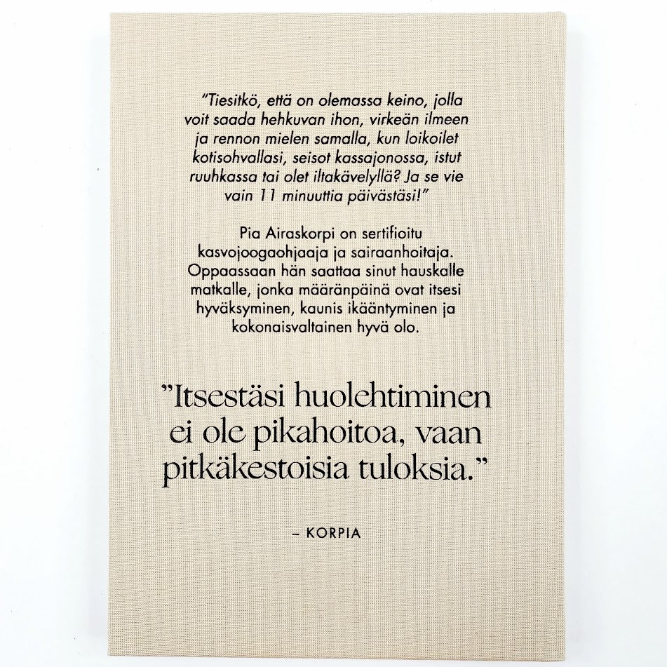 Pia Airaskorpi, Hanna Velling, Krista Keltanen: 11 minuutin kasvojooga