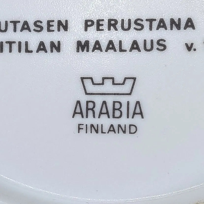 Arabia seinälautanen 20 cm