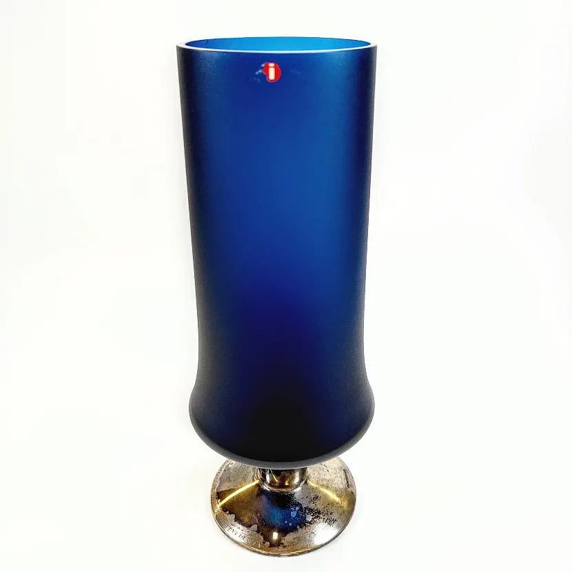 Iittala 2727 maljakko 25,5 cm hopeajalka