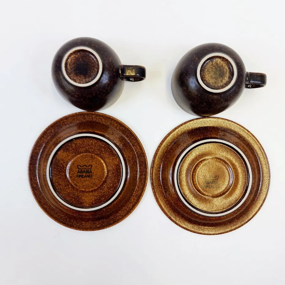 Arabia KR kahvikuppisetti 4 osaa