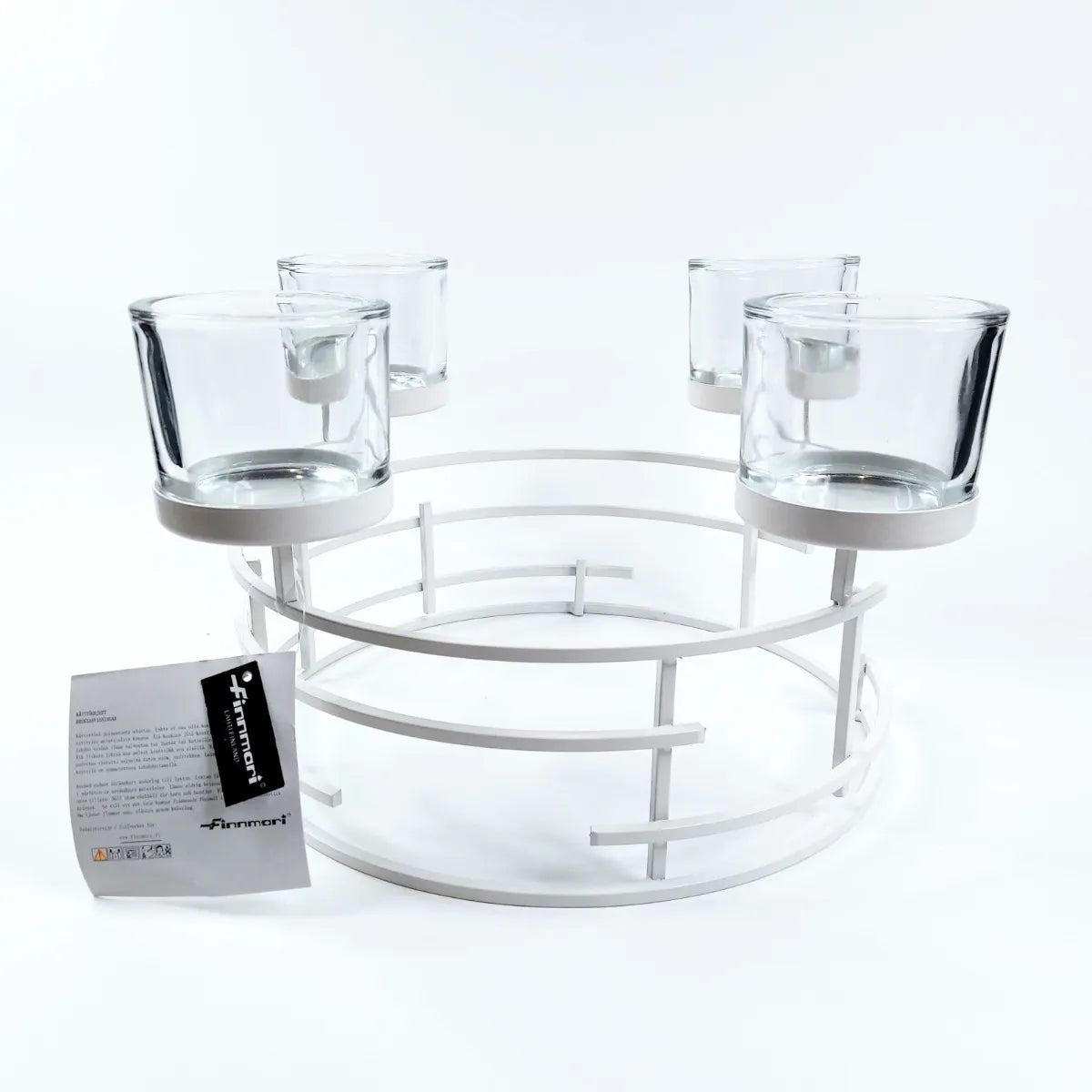 Finnmari tuikkulyhtykynttelikkö 32cm 5-osainen