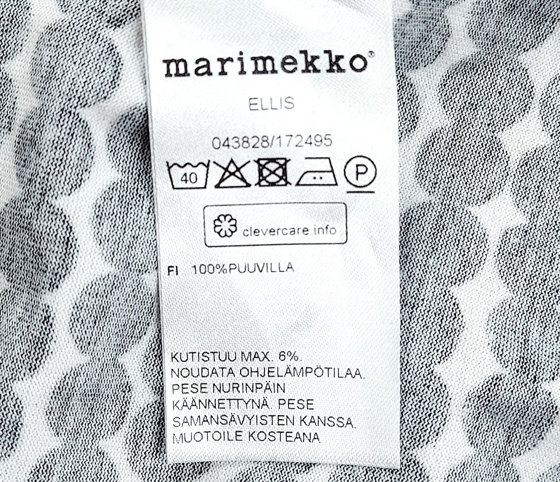 Marimekko Ellis trikoomekko koko 2XL