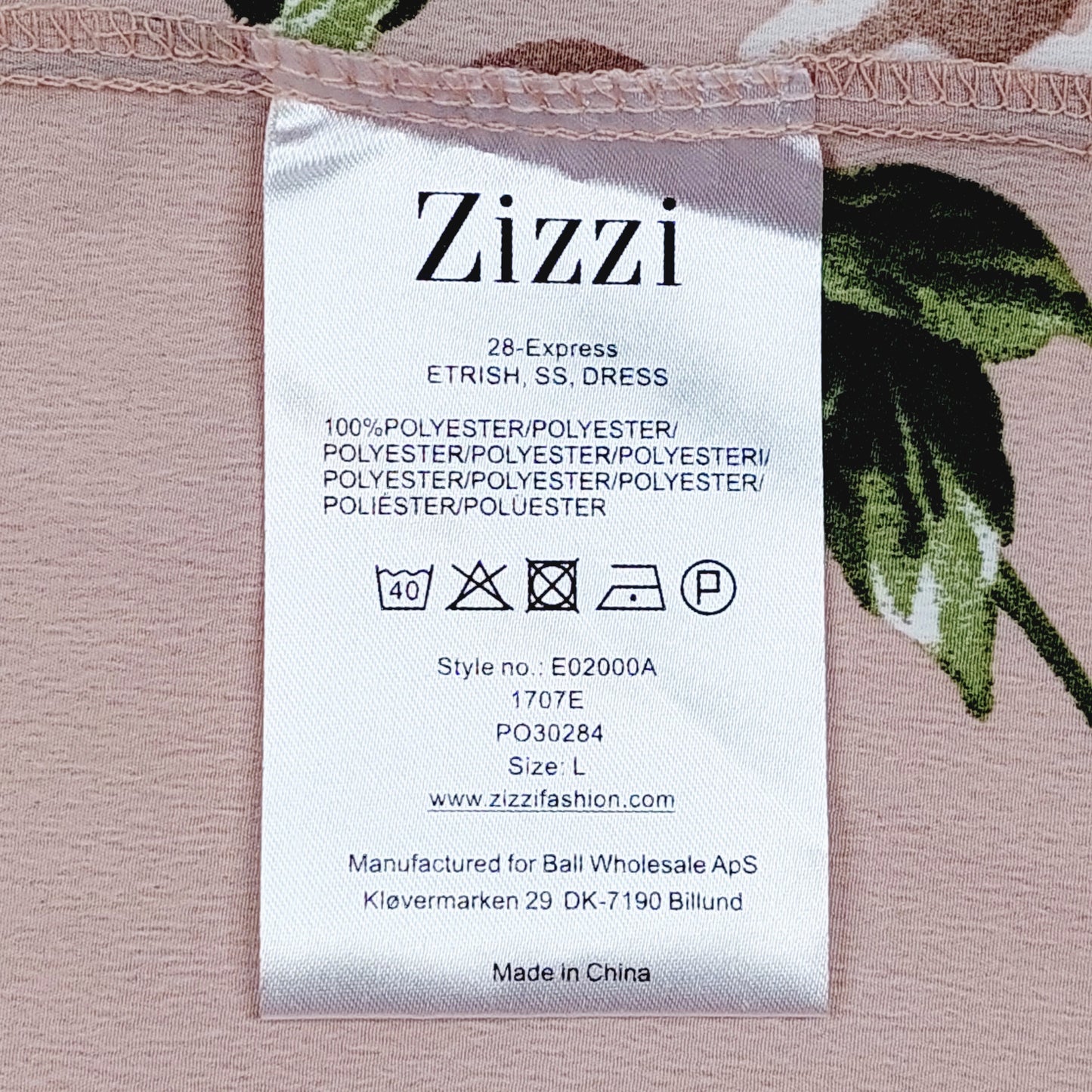 Zizzi Etrish lyhythihainen mekko koko L