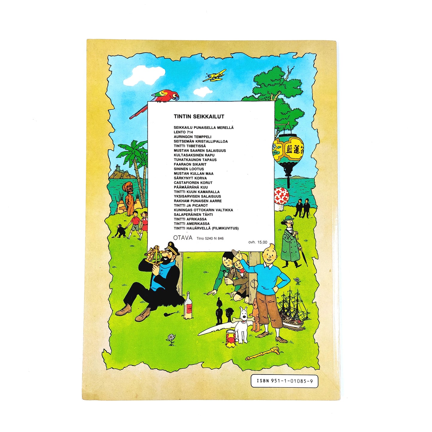 Herge: Tintin seikkailut 9 Faaraon sikarit