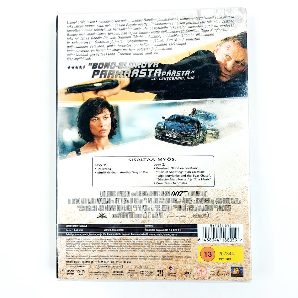 007 Quantum of Solace DVD