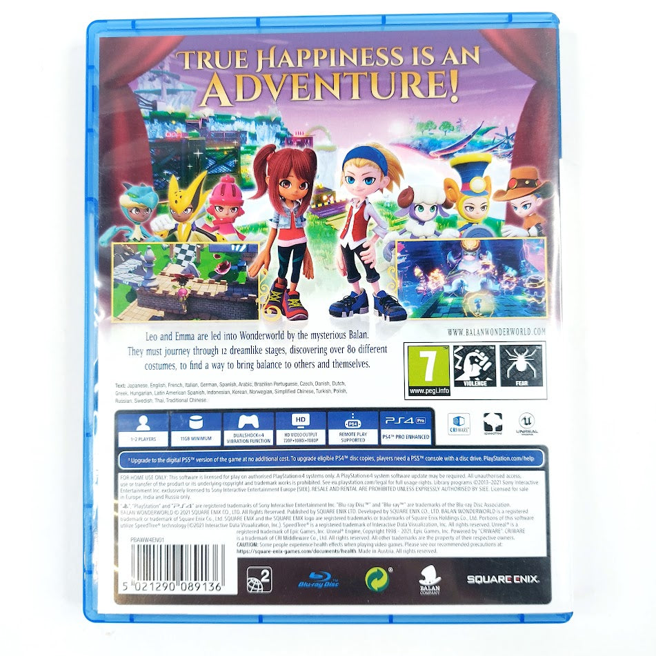 Balan Wonderworld PS4 peli