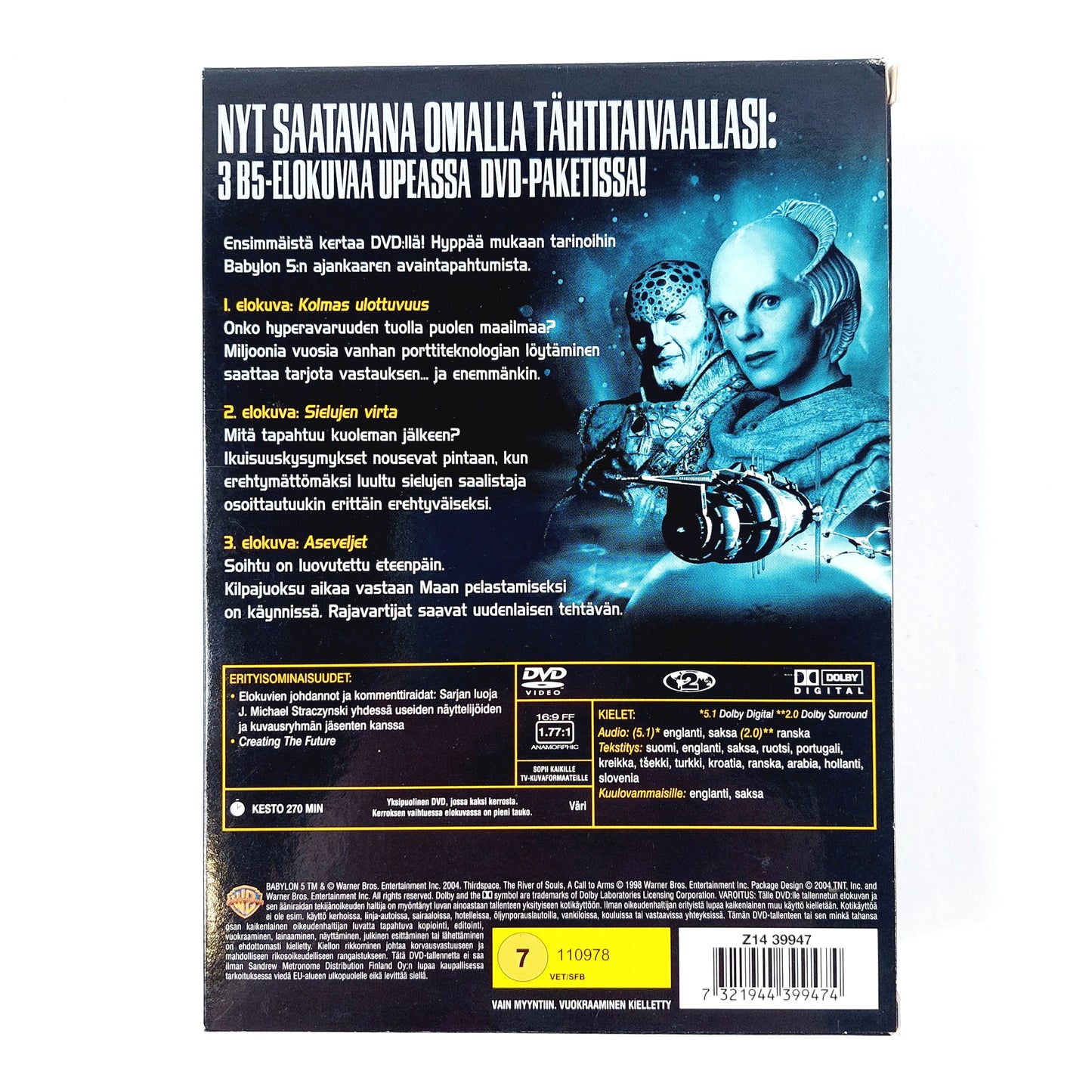 Babylon 5 -The Movie Collection DVD boxi