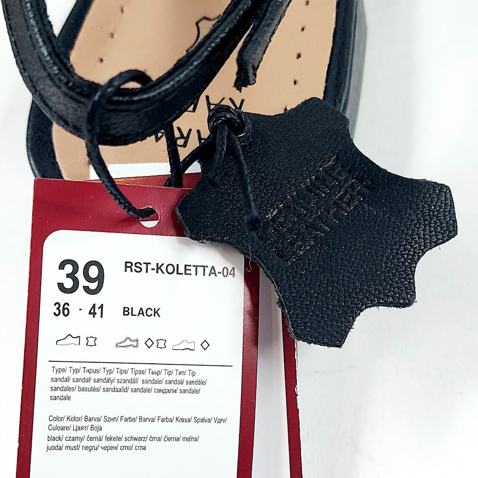 Sarah Karen Koletta nahkaiset slingback avokkaat koko 39