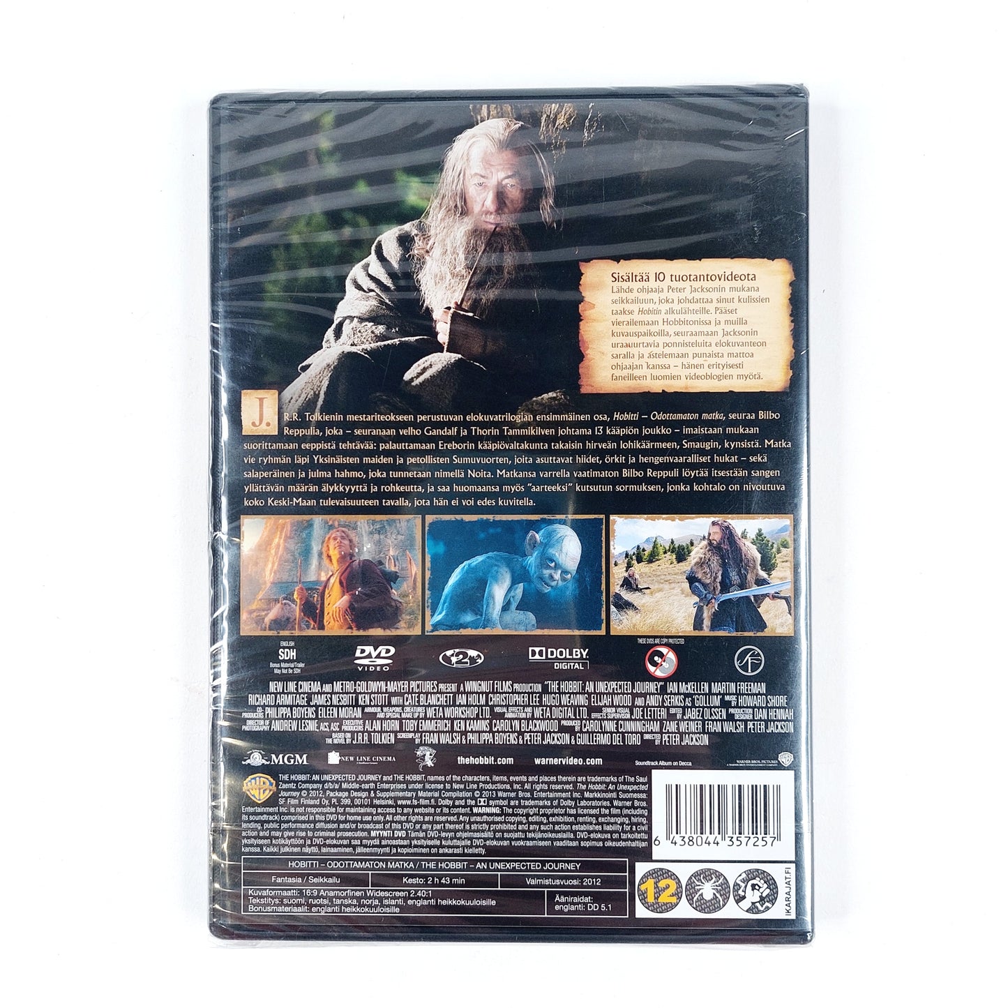 Hobitti -Odottamaton matka DVD
