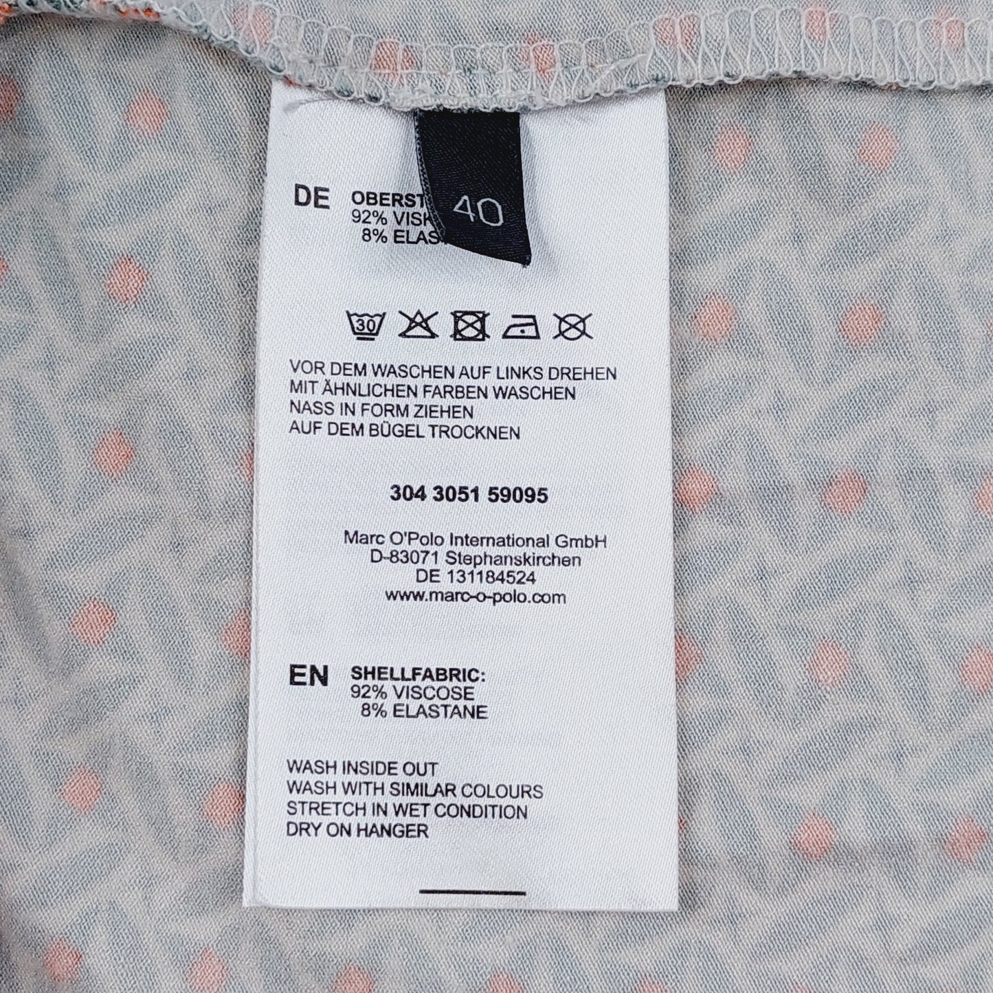 Marc O'Polo trikoomekko koko 40