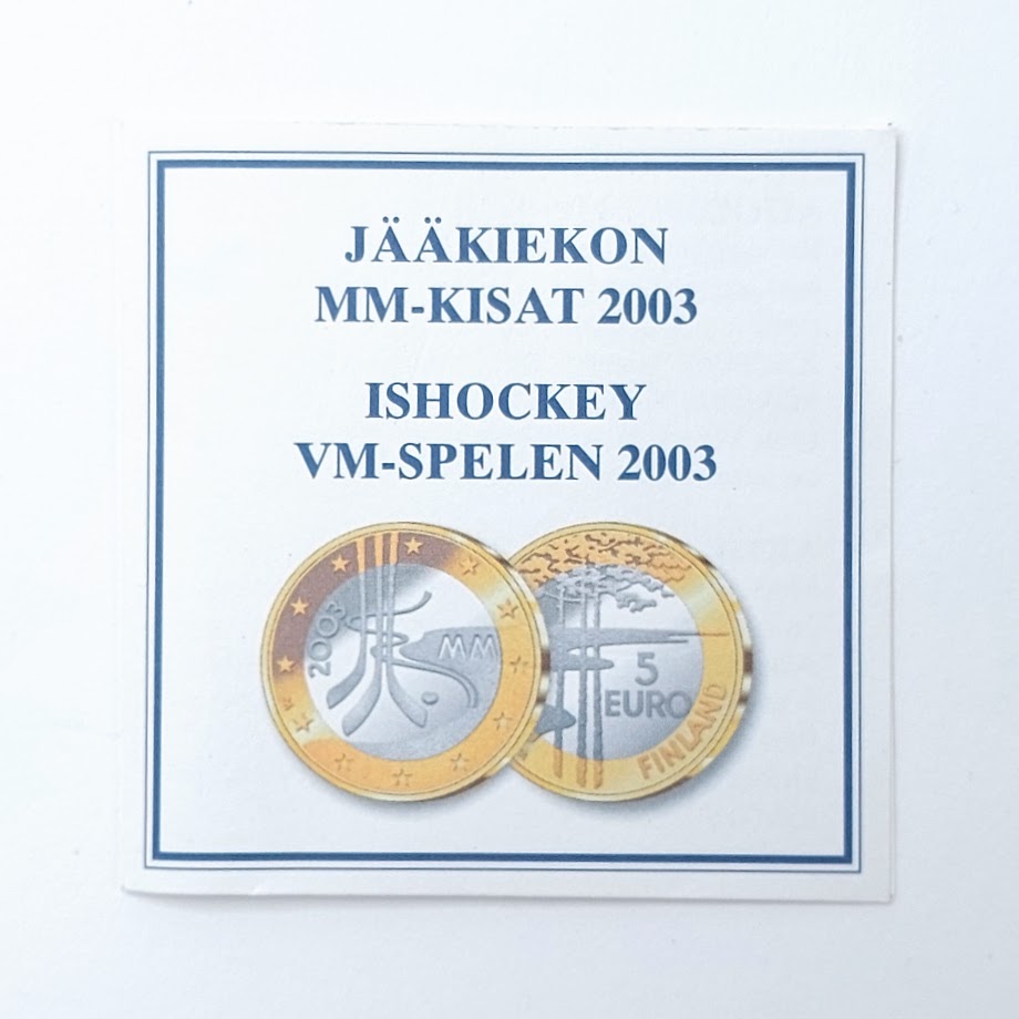 Jääkiekon MM-kisat 2003 juhlaraha