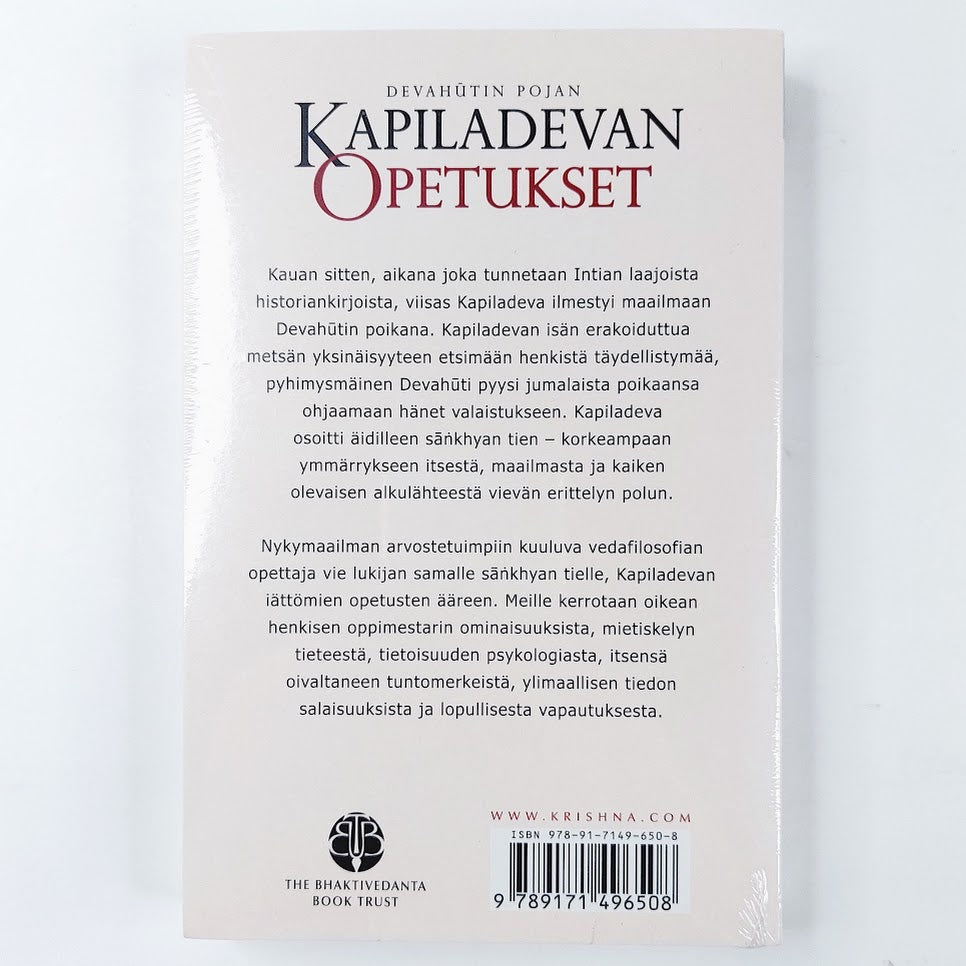 A. C. Bhaktivedanta Swami Prabhupāda: Devahūtin pojan Kapiladevan opetukset