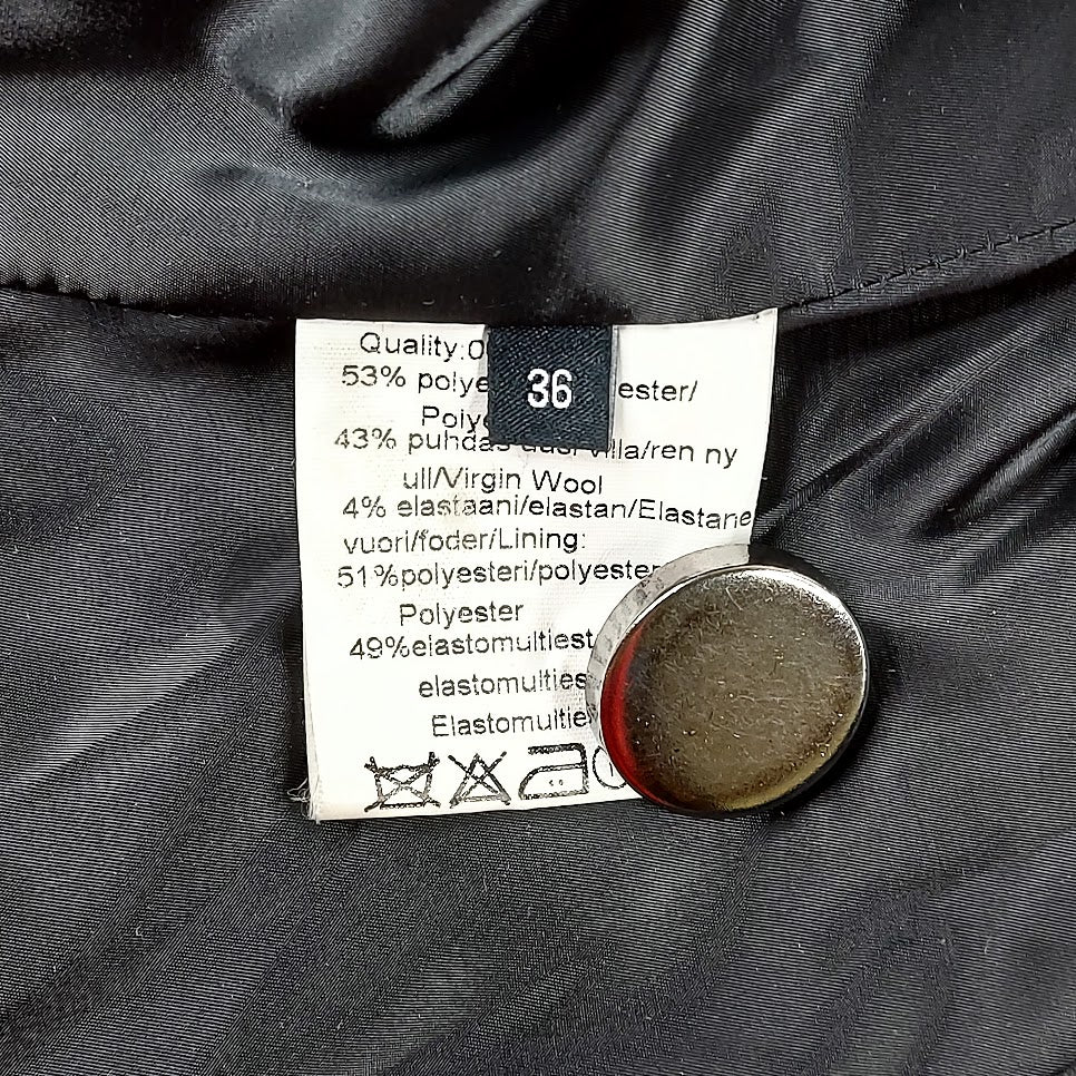 Andiata lyhyt villakangastakki koko 36