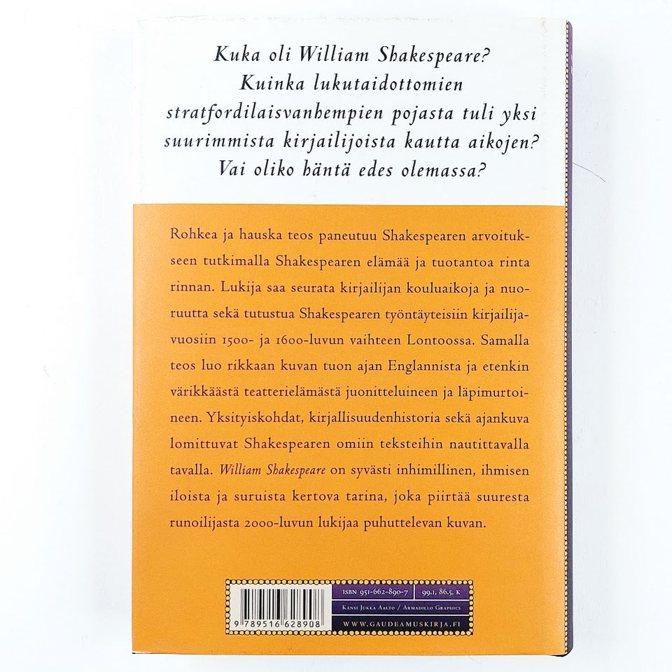 Anthony Holden: William Shakespeare