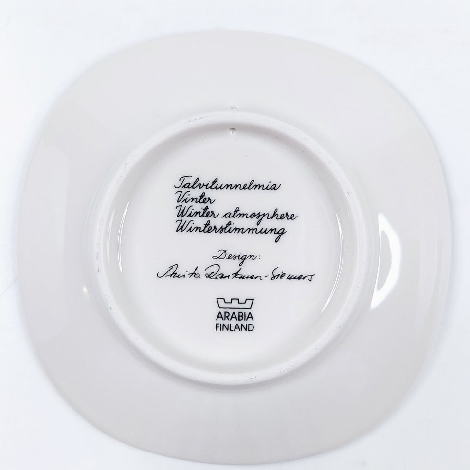 Arabia Talvitunnelmia seinälautanen