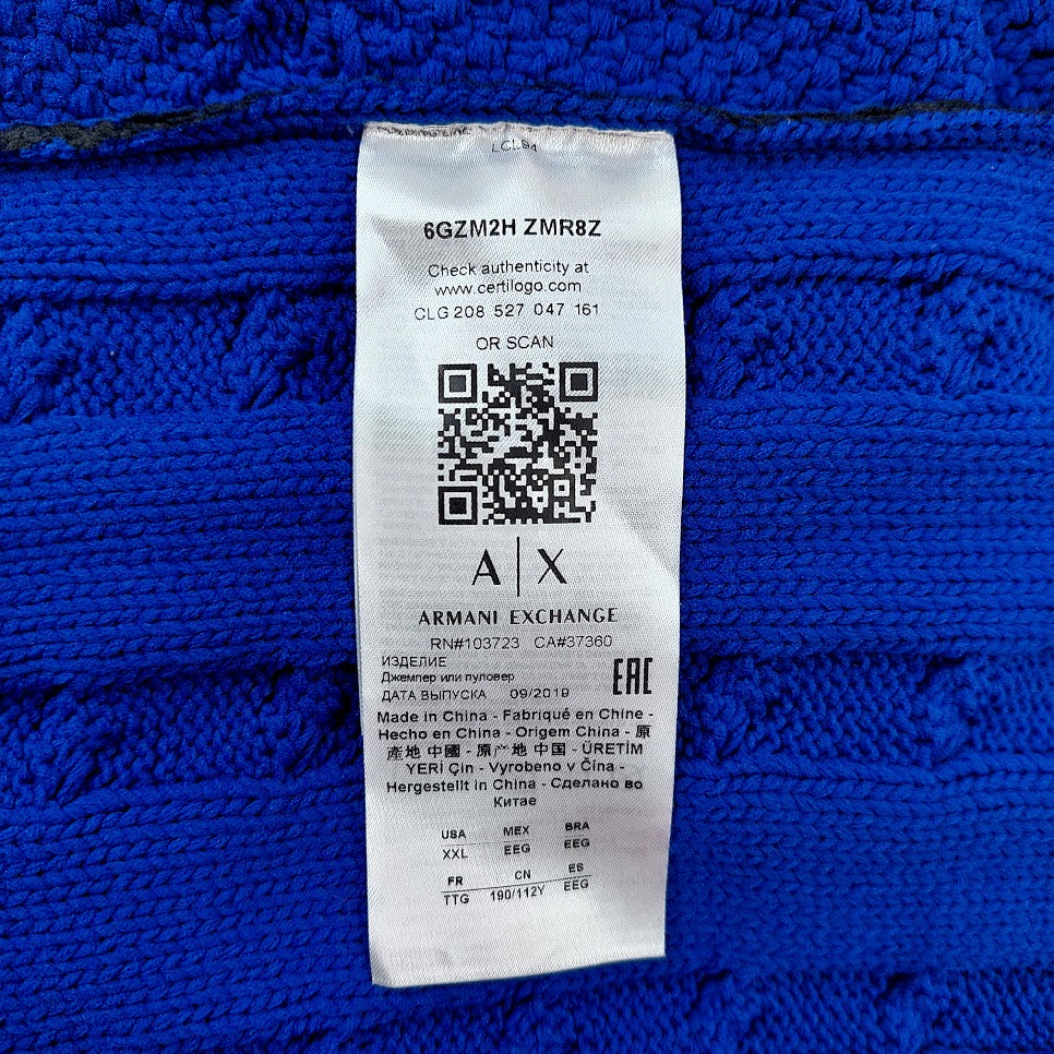 Armani Exchange neule koko XXL