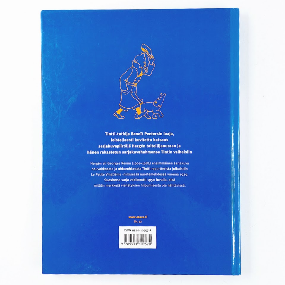 Benoit Peeters: Tintin juhlakirja