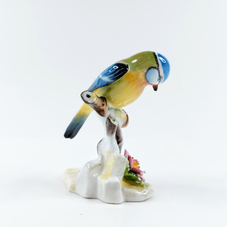 Royal Adderley Blue Tit posliini figuuri