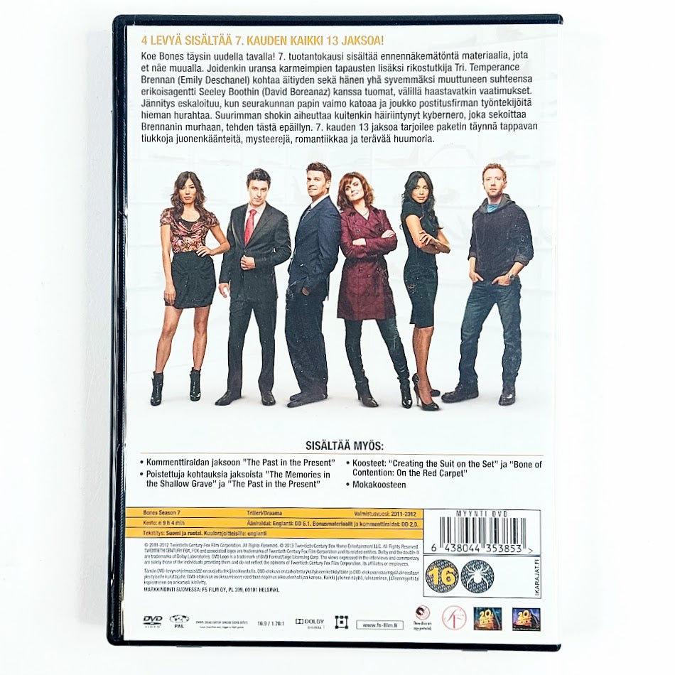 Bones 7. tuotantokausi DVD-boksi