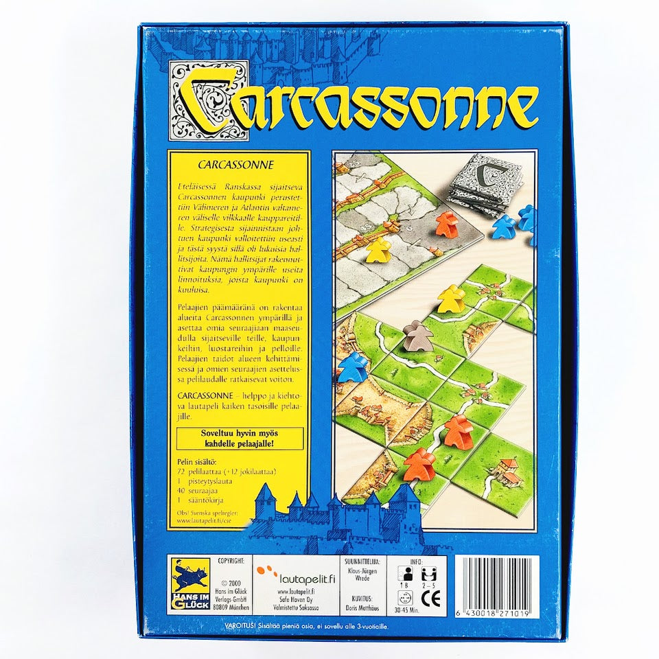 Carcassonne lautapeli
