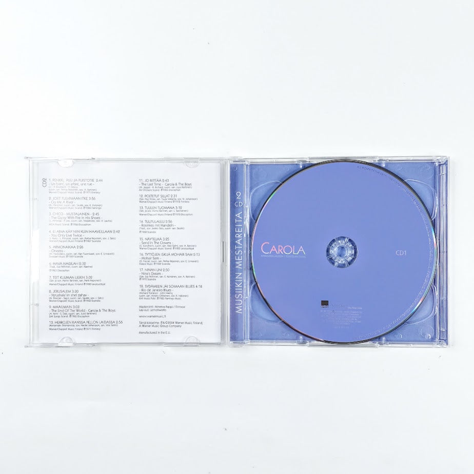 Carola: Parhaat / tulkitsijan taival 2 CD