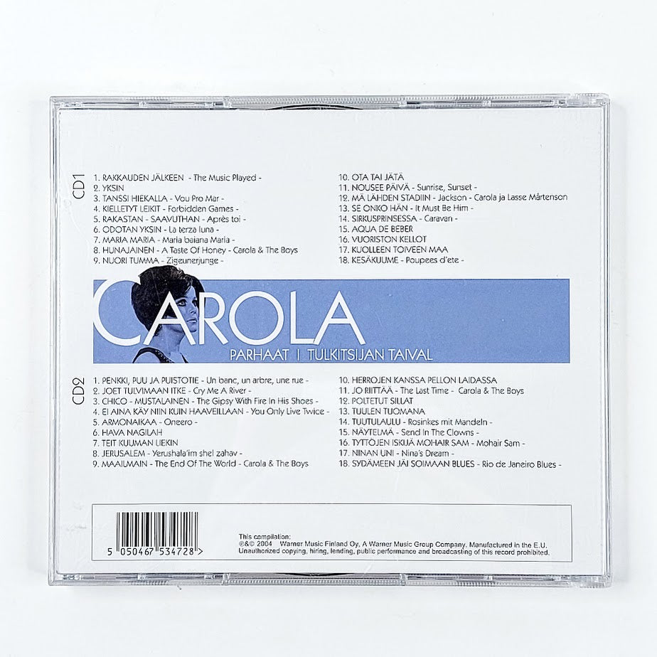 Carola: Parhaat / tulkitsijan taival 2 CD