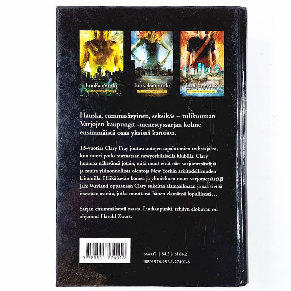 Cassandra Clare: Varjojen kaupungit 1-3