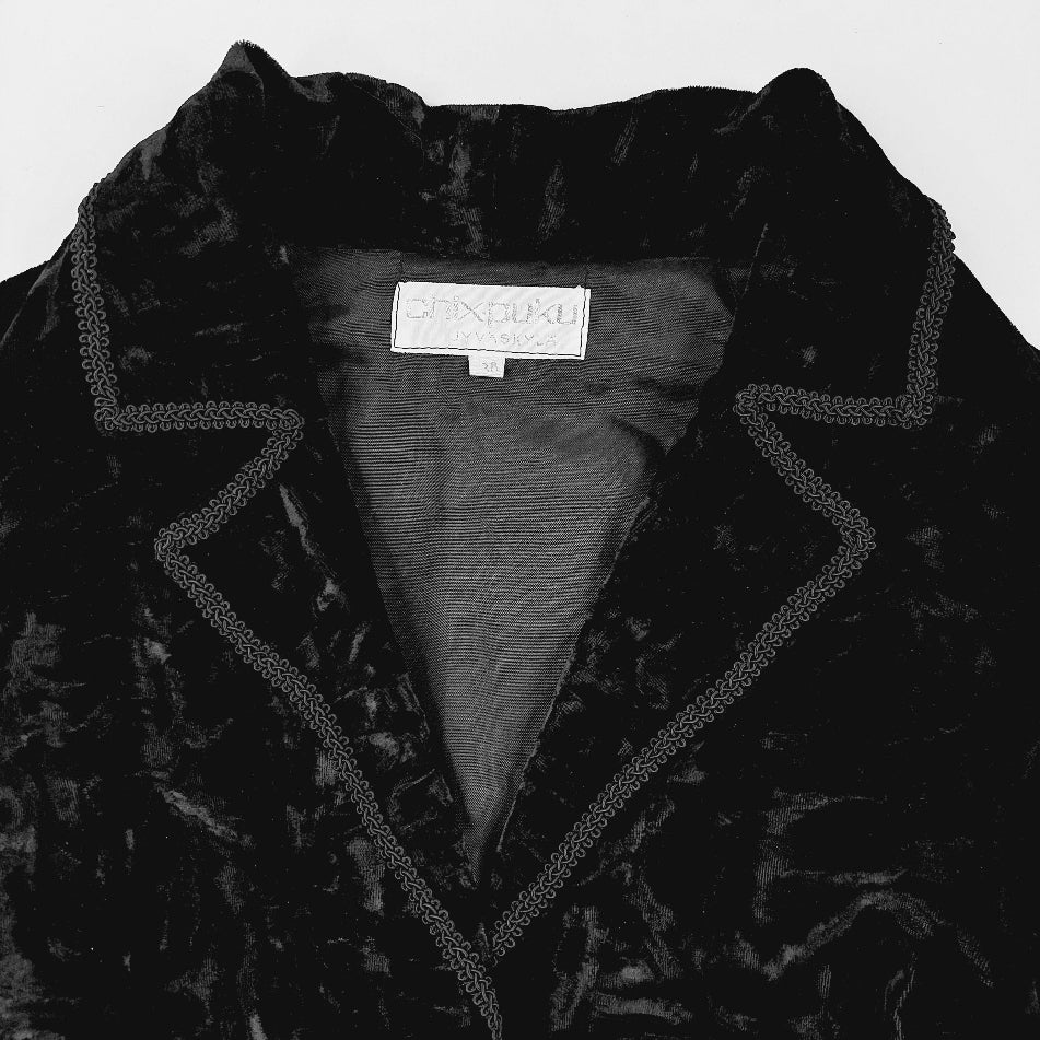 Chix-Puku vintage samettijakku koko 38