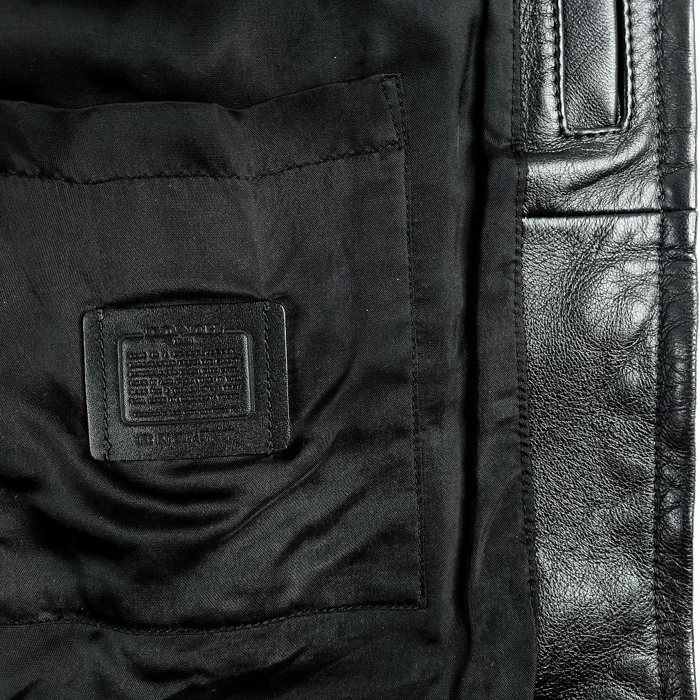 Coach nahkatakki koko 46