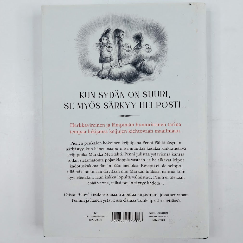 Cristal Snow: Penni pähkinä sydän ja kauhea kadotuskakku