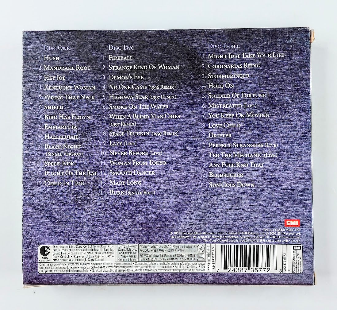Deep Purple The Platinum Collection 3CD