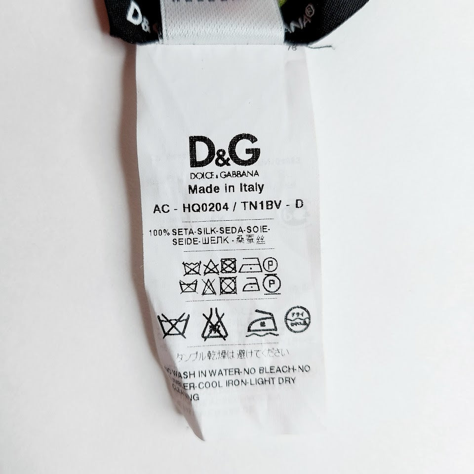 Dolce & Gabbana silkkihuivi 100 x 200 cm