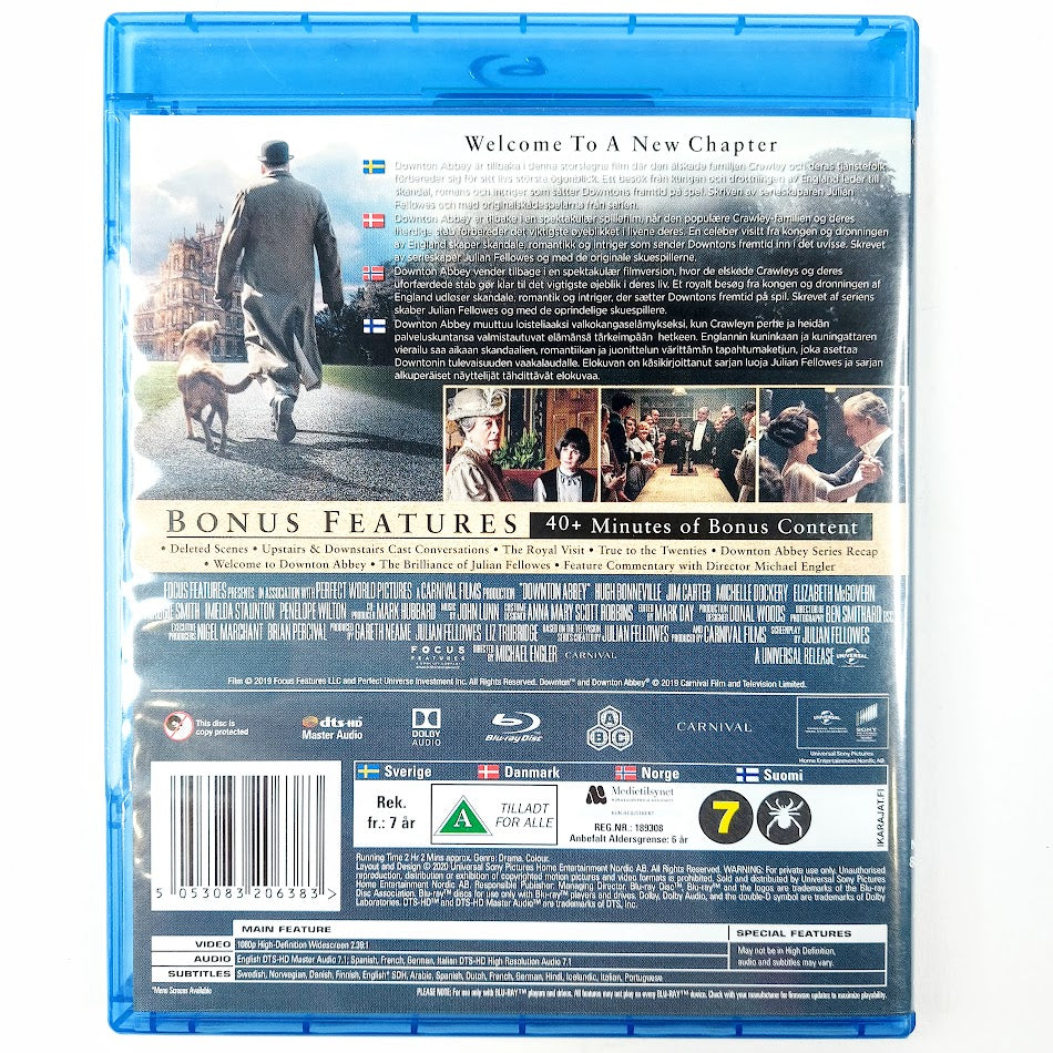 Downton Abbey - The Movie Blu-ray