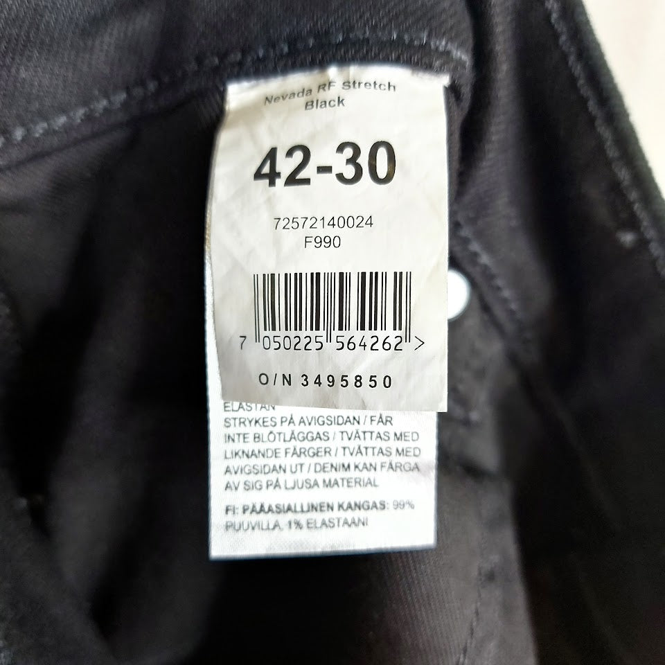 Dressmann Nevada Regular Fit Stretch housut koko 42/30"