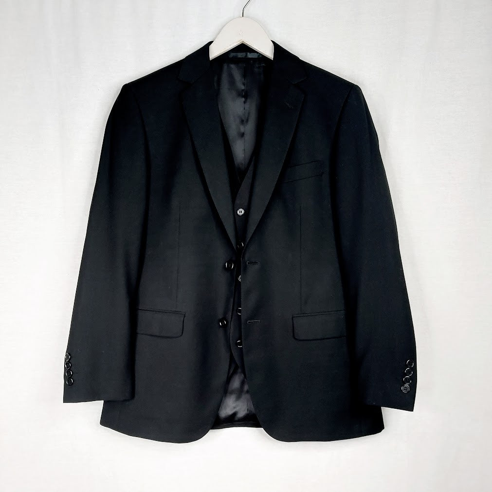 Dressmann puvuntakki ja liivi koko 46/S