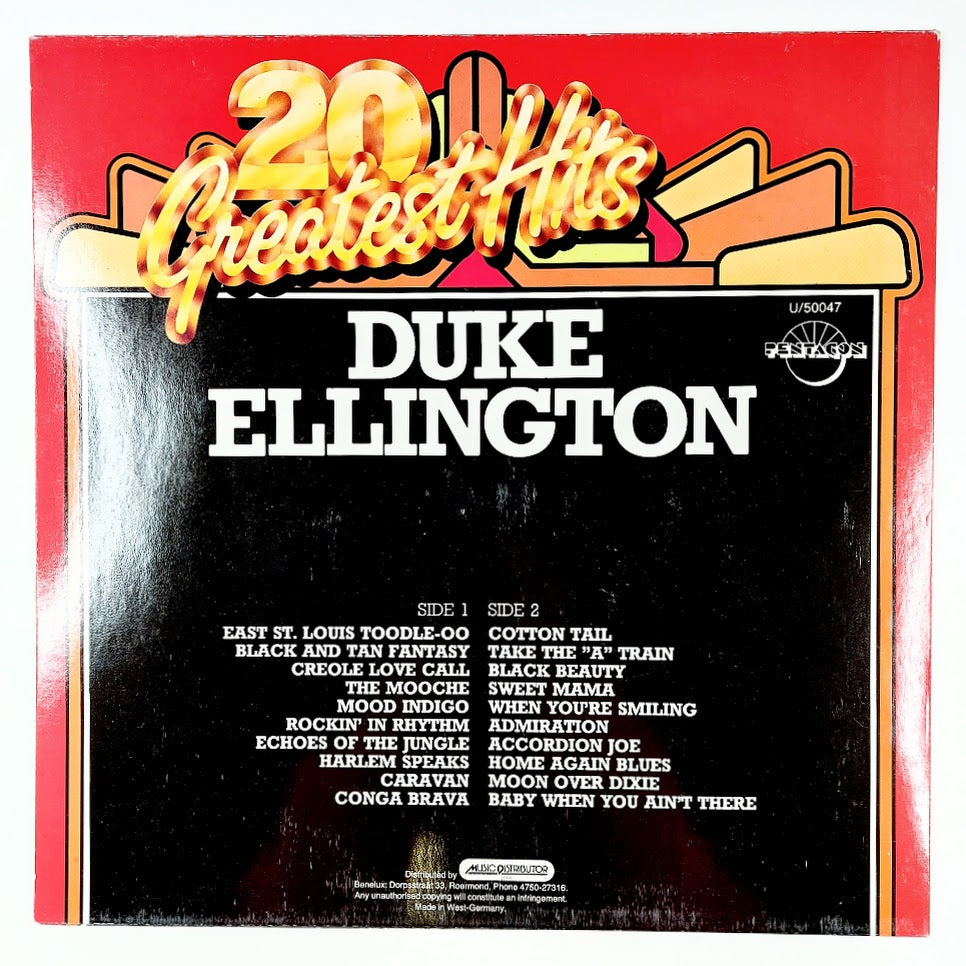 Duke Ellington: 20 Greatest Hits LP