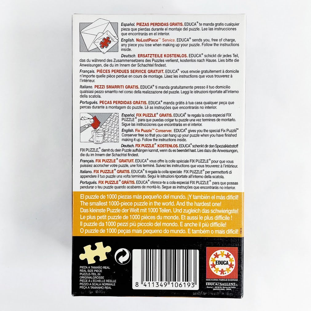 Educa Mona Lisa palapeli 1000 palaa