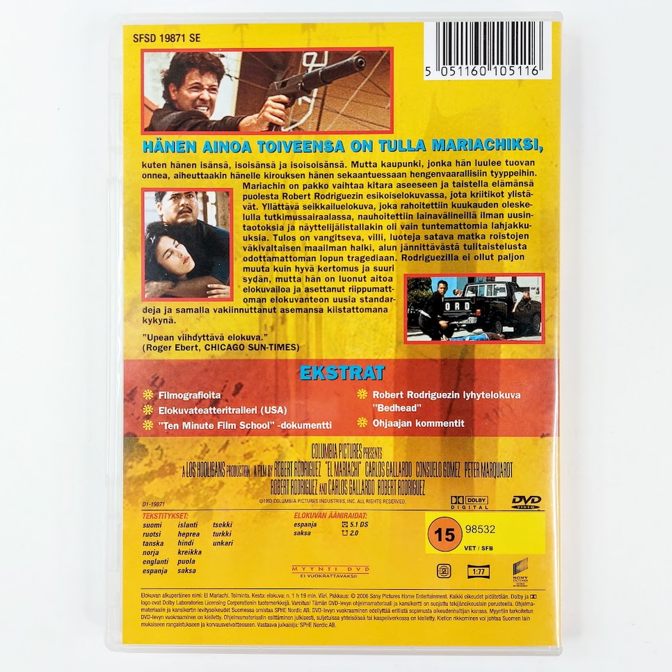 El Mariachi Special Edition DVD