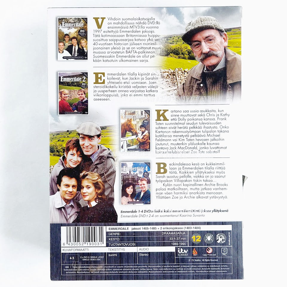 Emmerdale 1-4 DVD box