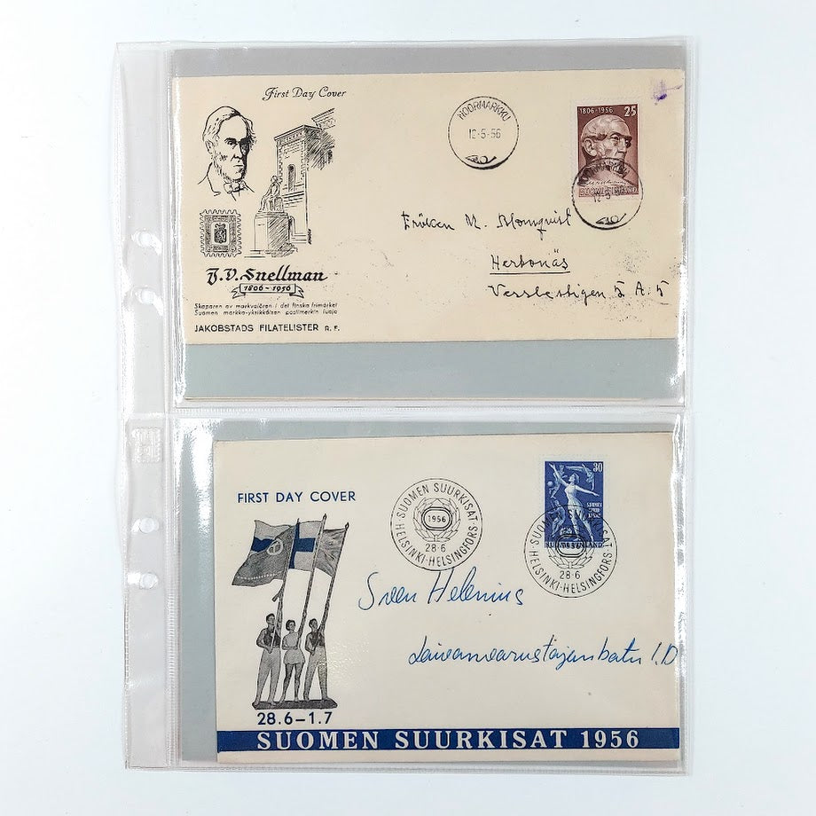 Ensipäiväkuoret 1956 6kpl