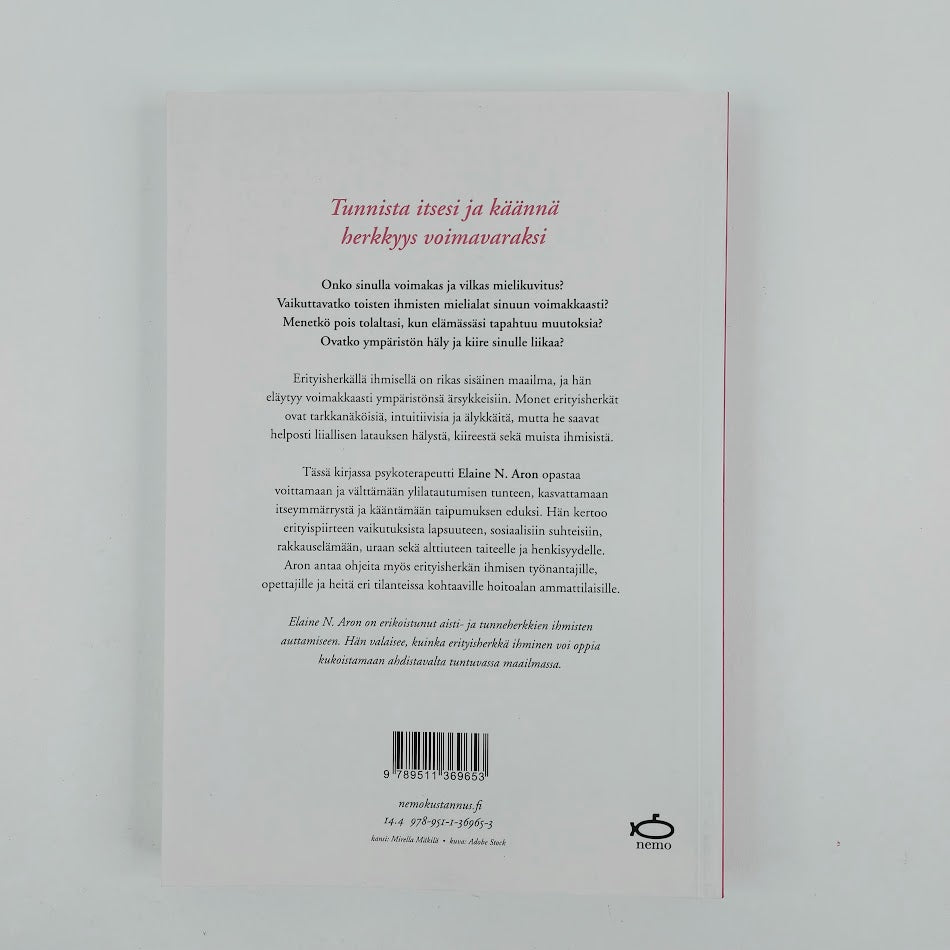 Elaine N. Aron: Erityisherkkä ihminen