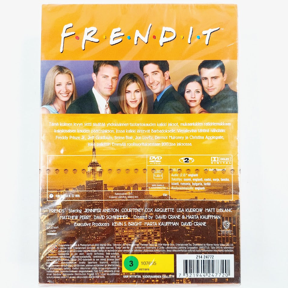 Frendit Yhdeksäs tuotantokausi 3DVD
