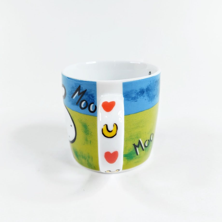 Gallery by Inhesion espresso kuppisetti Moo-Cow 4 osaa