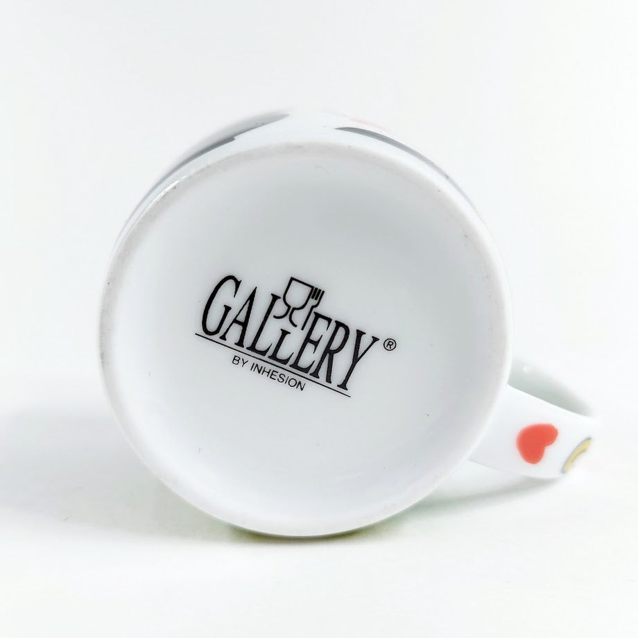 Gallery by Inhesion espresso kuppisetti Moo-Cow 4 osaa