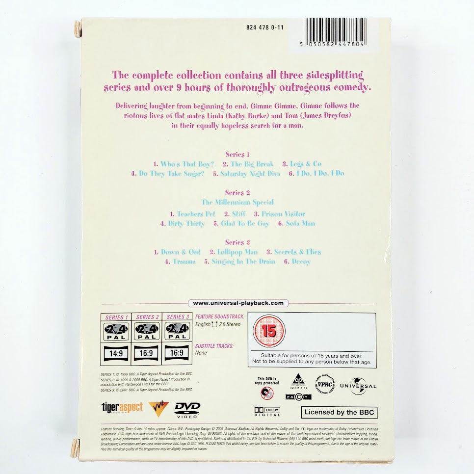 Gimme Gimme Gimme - The Complete Collection 3DVD