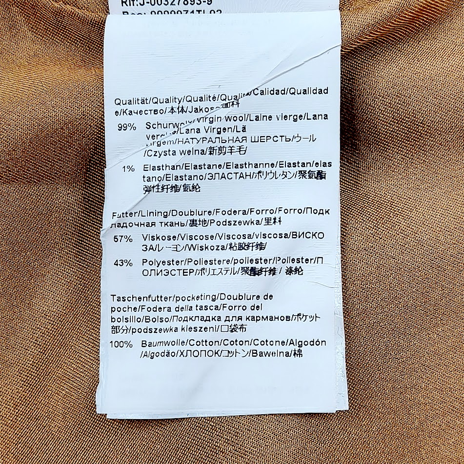 Hugo Boss Marzotto Dakasa villakangasmekko koko 40