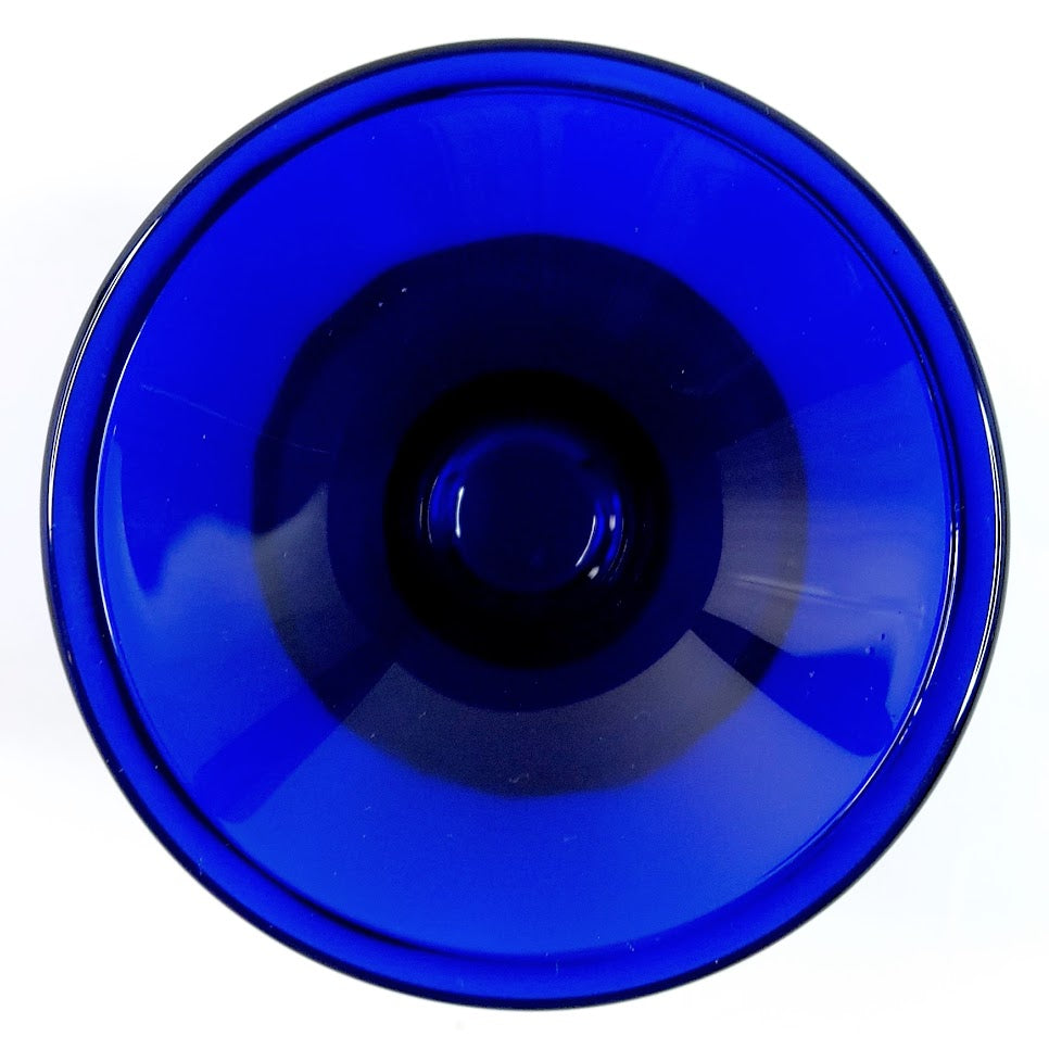 Iittala Kartio kynttilänjalka koboltinsininen
