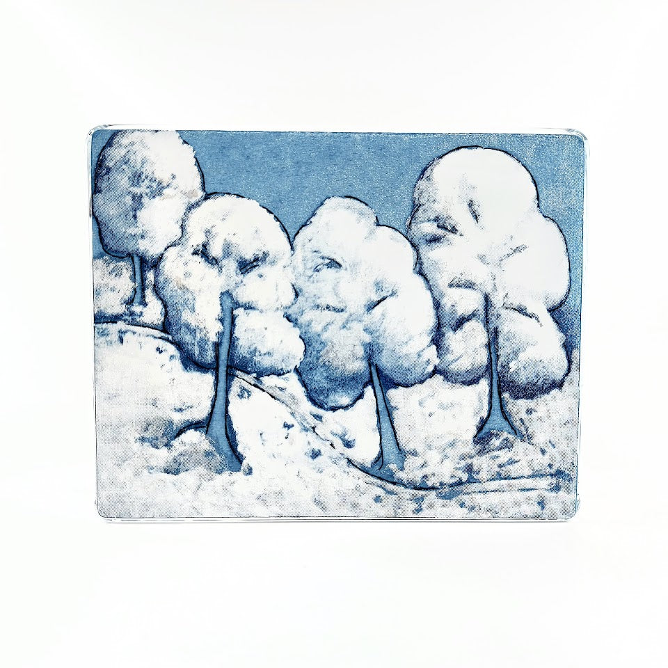 Iittala Lumen hiljaisuus lasikortti
