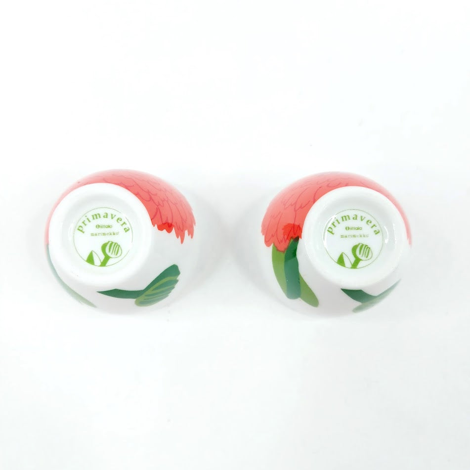 Iittala Marimekko Primavera munakuppi punainen 2 kpl