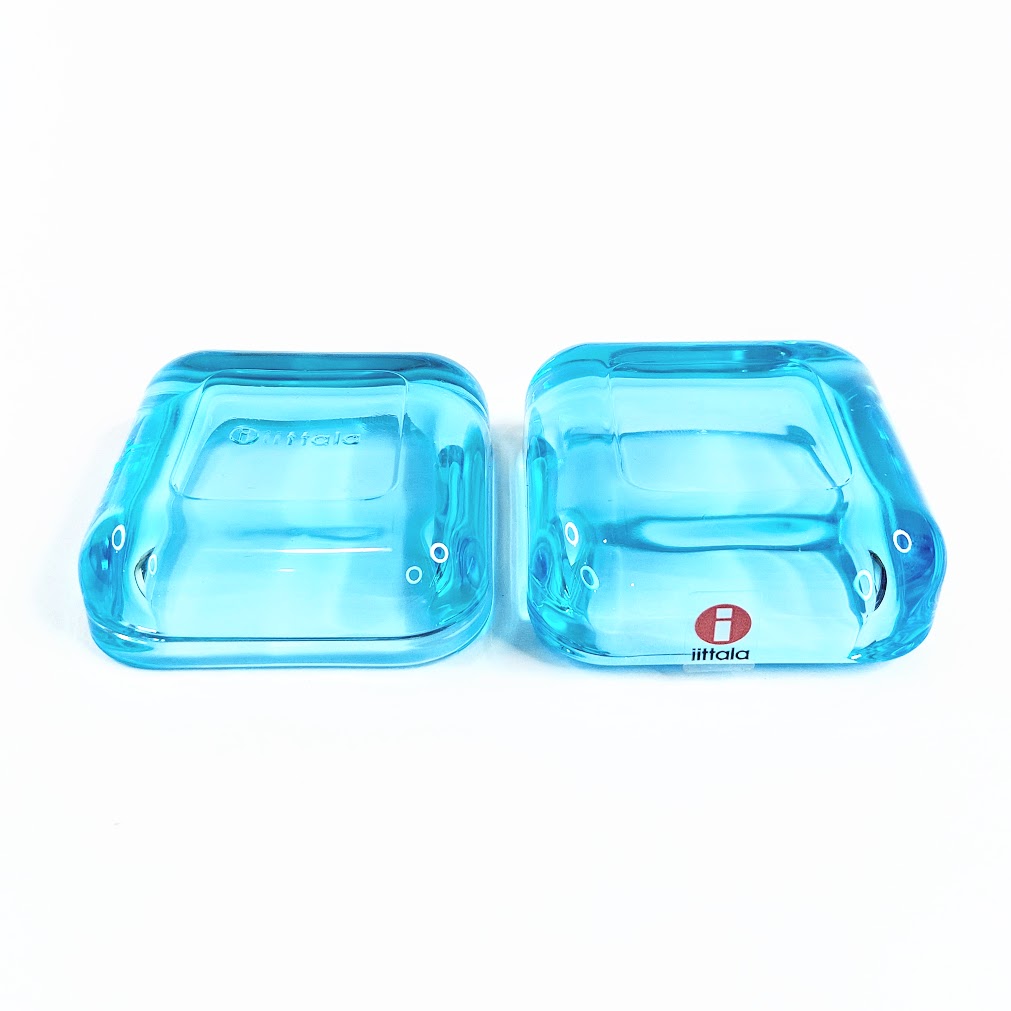 Iittala Vitriini rasia vaaleansininen 60 x 60 mm